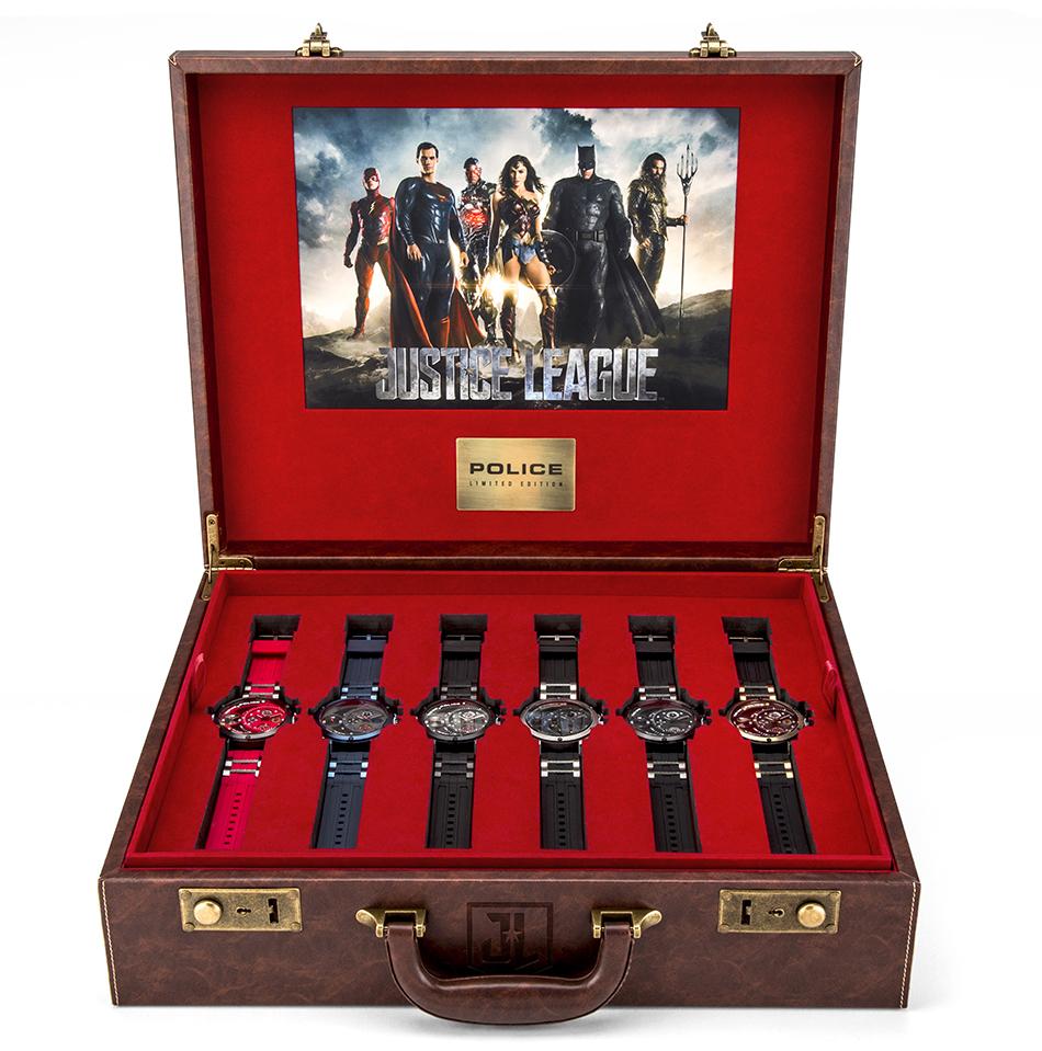 Police Limited Edition Justice League Watch Collection